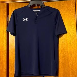 Boys Under Armour button shirt